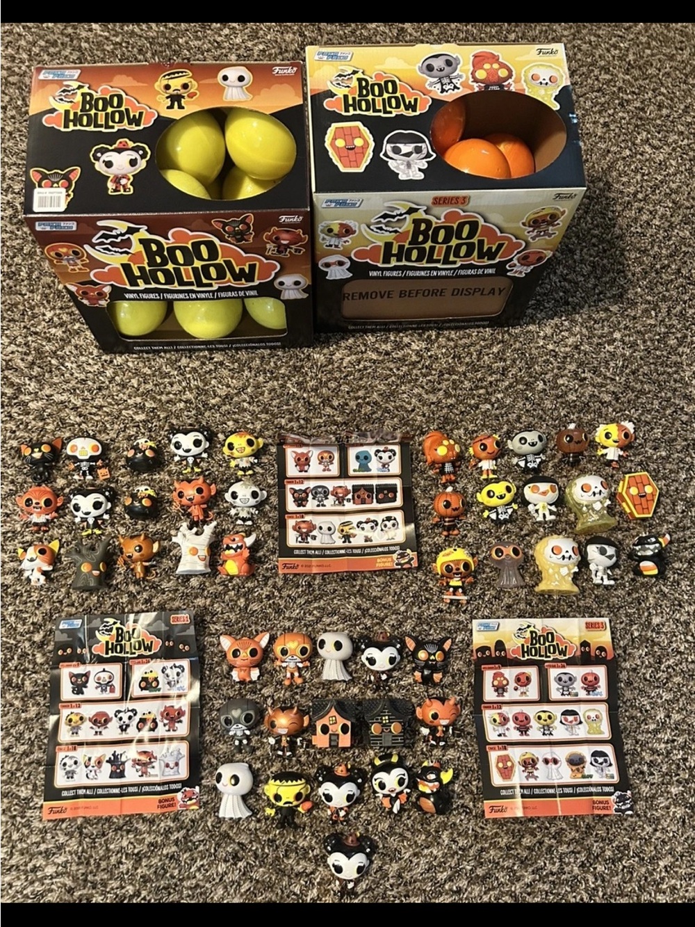 Funko Paka Paka Boo Hollow Halloween Figures complete set